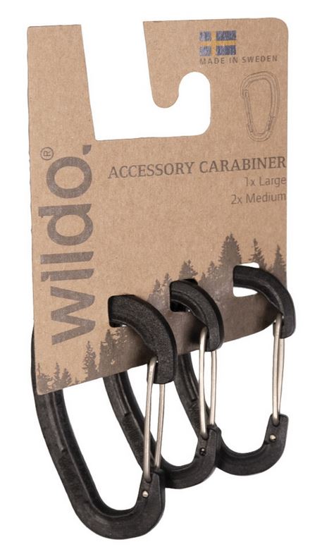 Set de mousqueton Wildo noirs