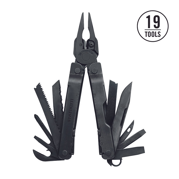 SUPER TOOL® 300 Black  -  Pince Multifonctions 19 outils