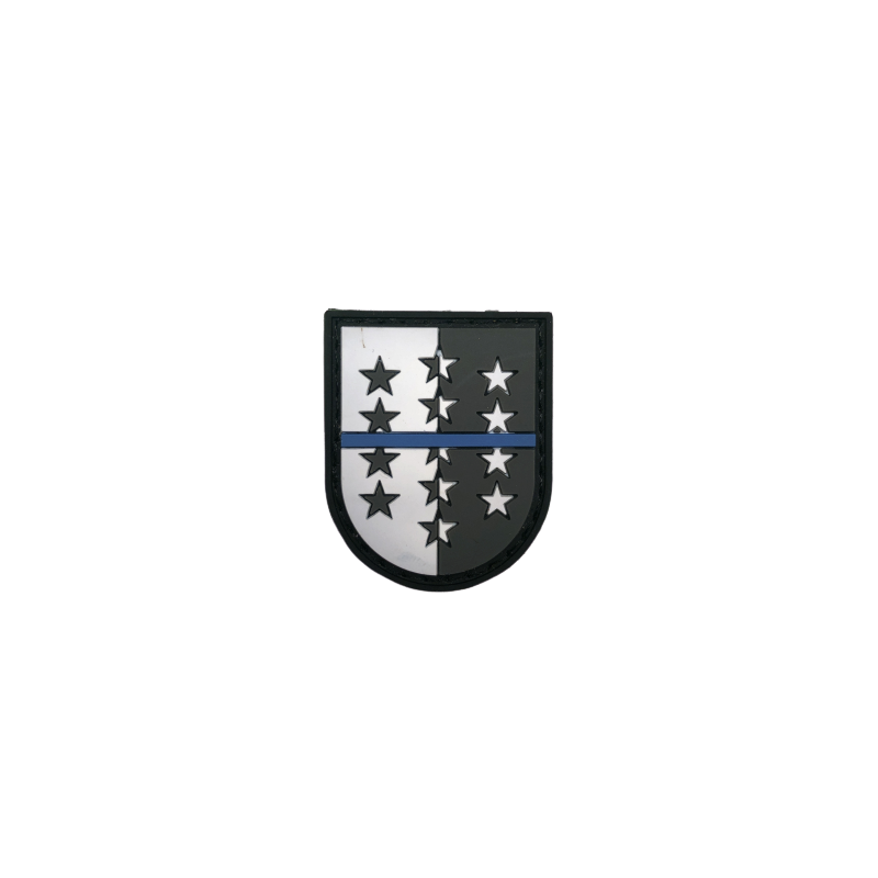 Badge VS &quot;The Thin Blue Line Switzerland&quot;