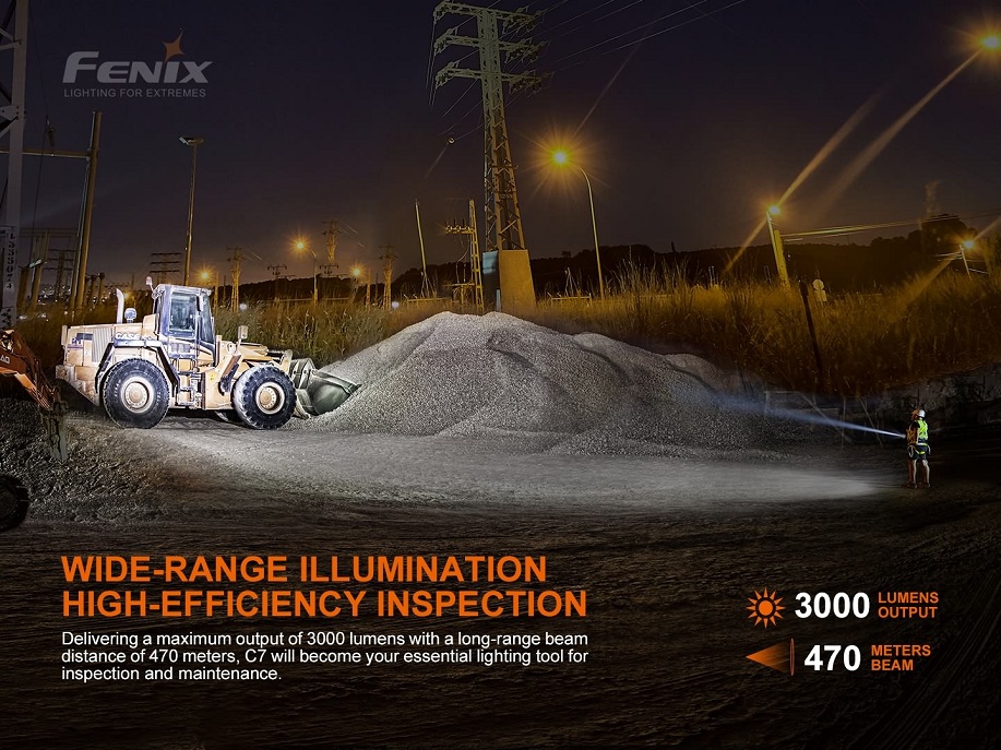 Lampe Fenix C7