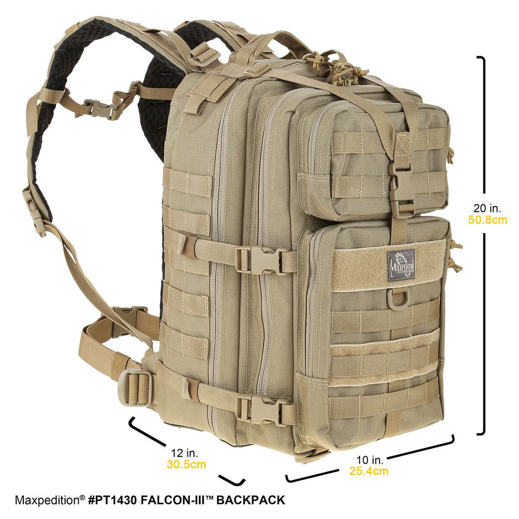 Falcon-III Backpack Noir