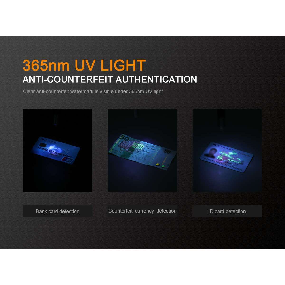Lampe Fenix LD02 UV
