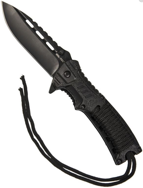 Couteau Mil-Tec Paracorde avec Allume-Feu