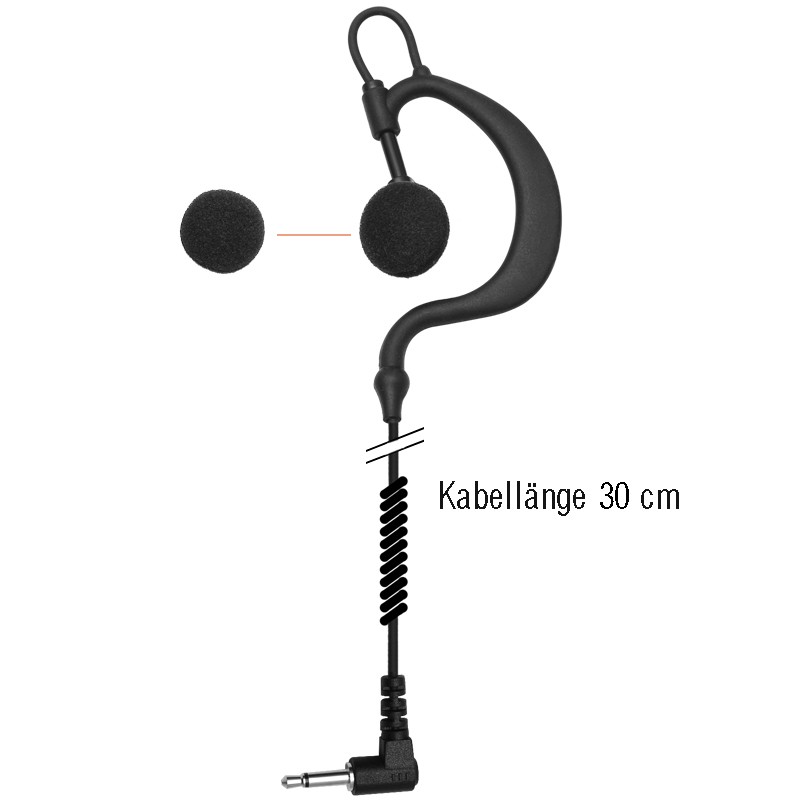 oreillette tour d'oreille 30cm torsadee