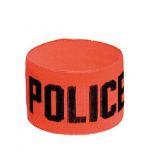 Brassard orange élastique Inspecteur