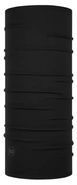 Tour de cou en Laine Merino - Noir
