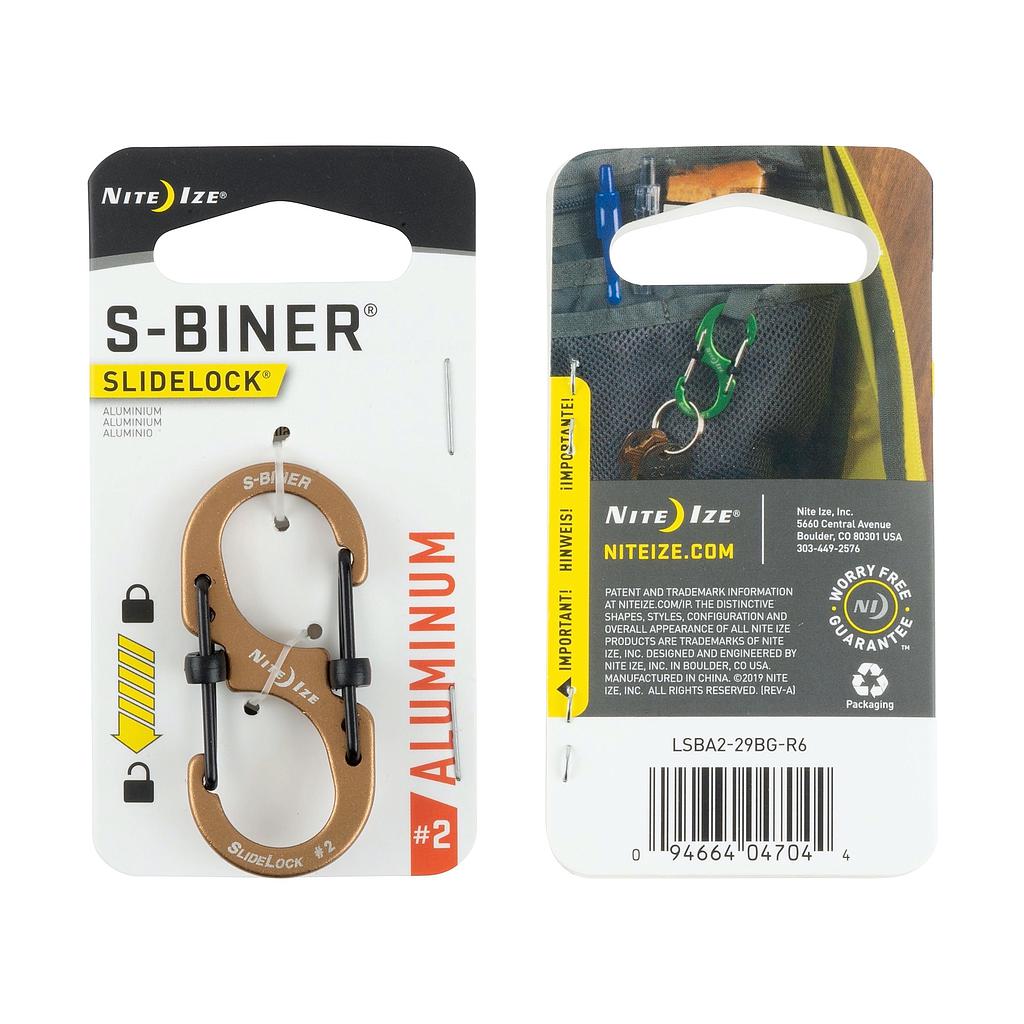 Mousqueton S-Biner plastic double - Nite Ize
