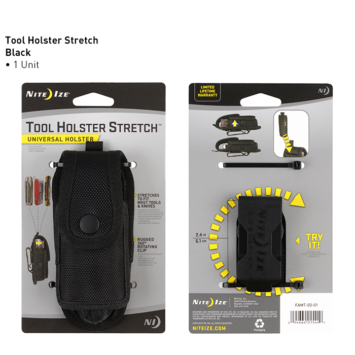 Etui Multi outils Noir pivotant