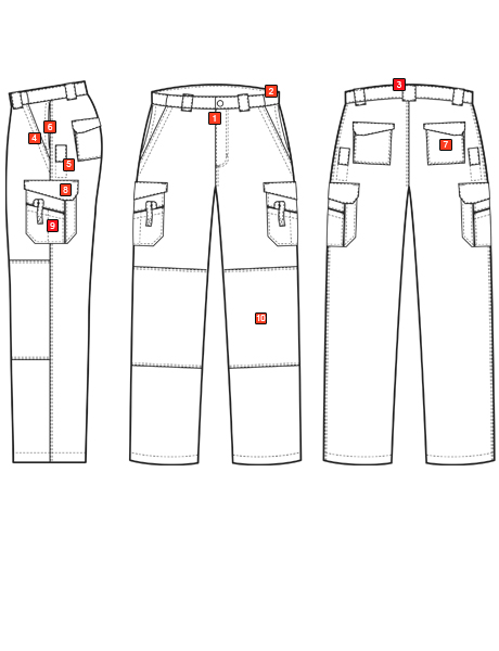 Pantalon Femme EMS
