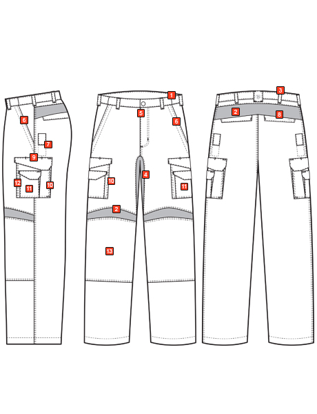 Pantalon Homme Pro Flex