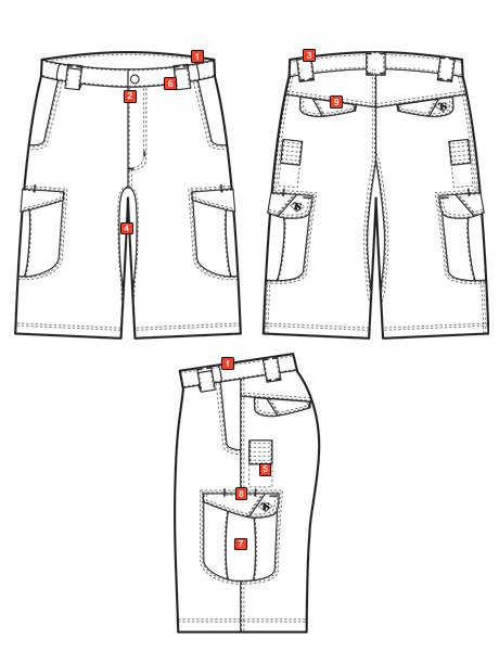 Short Homme 24-7 Ascent