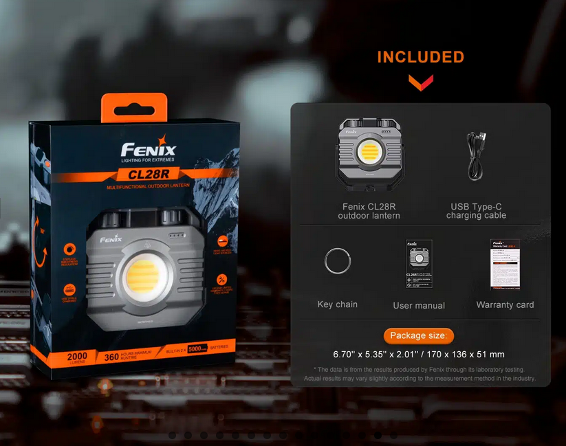 Lampe Fenix CL28R